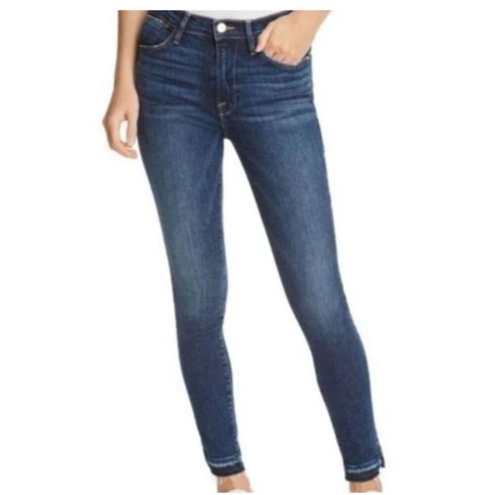 Michael Kors Izzy Skinny Jeans Size 8 Raw Hem